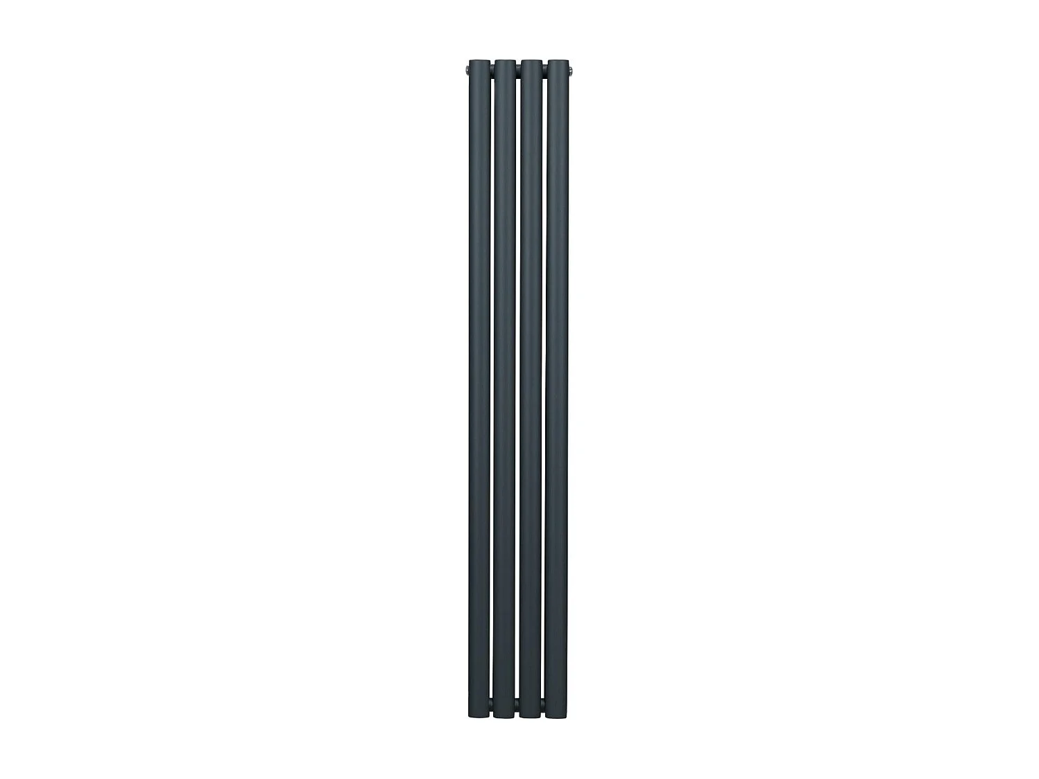 Radiateur à Colonne Ovale - 1600mm x 240mm – Gris Anthracite