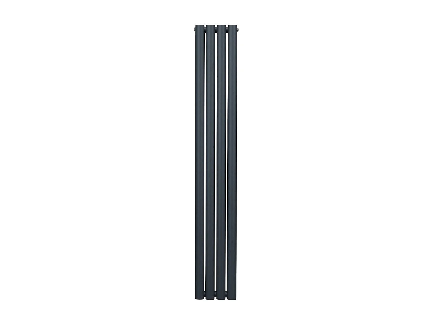 Radiatore a colonna ovale - 1600mm x 240mm - Grigio Antracite