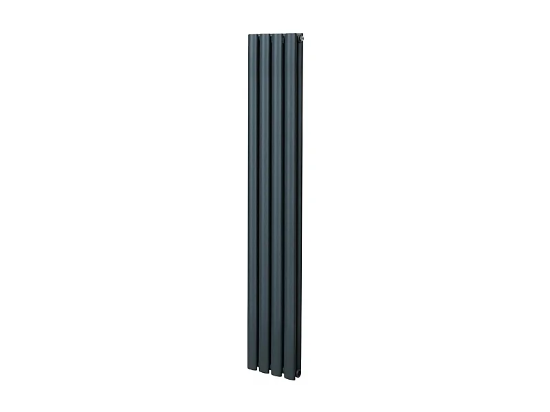 Radiateur à Colonne Ovale - 1600mm x 240mm – Gris Anthracite