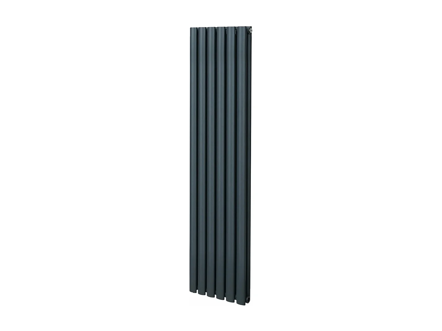 Radiateur à Colonne Ovale - 1600mm x 360mm – Gris Anthracite