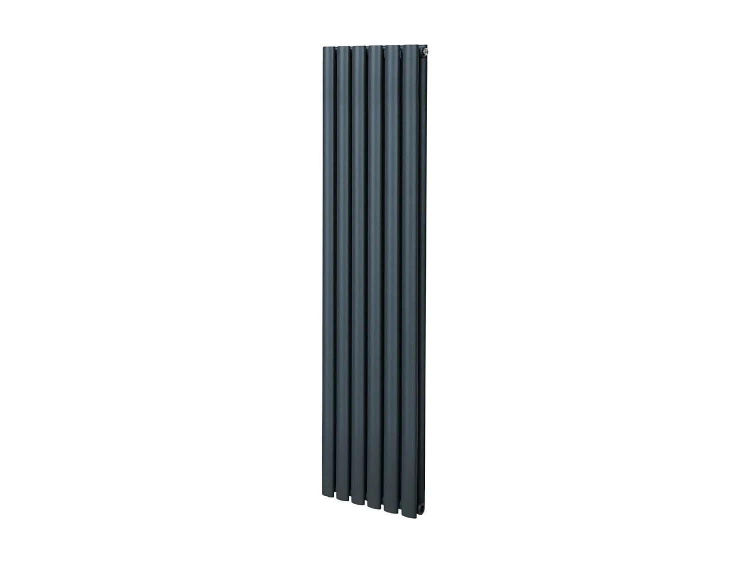 Grzejnik kolumnowy owalny – 1600 mm x 360 mm – antracytowo-szary