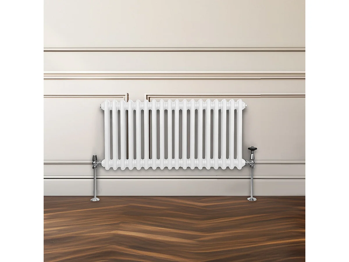 Radiateur Traditionnel à Double Colonne – 300 x 832 mm – Blanc