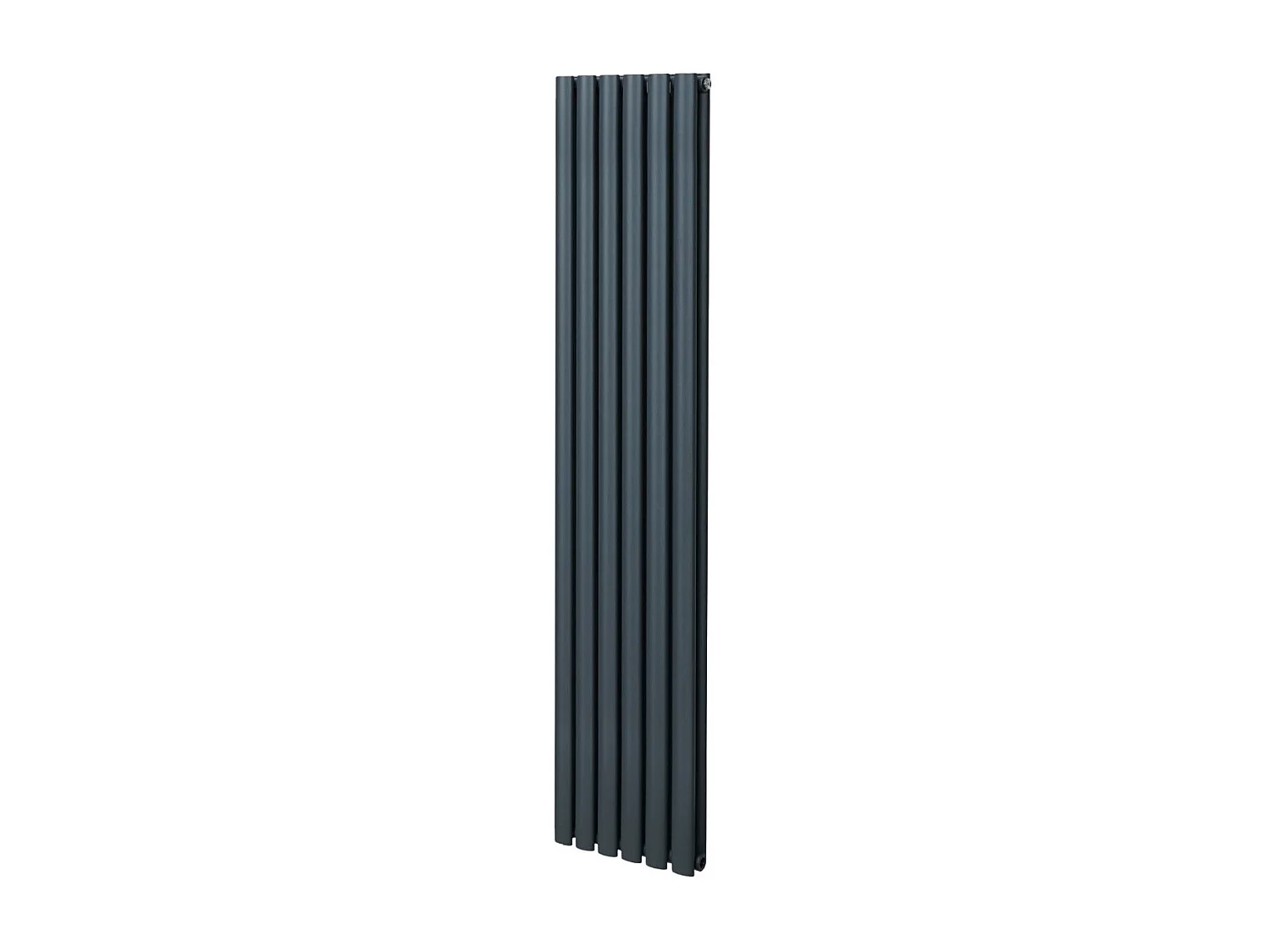 Oval Column Radiator – 1800mm x 360mm – Anthracite Grey