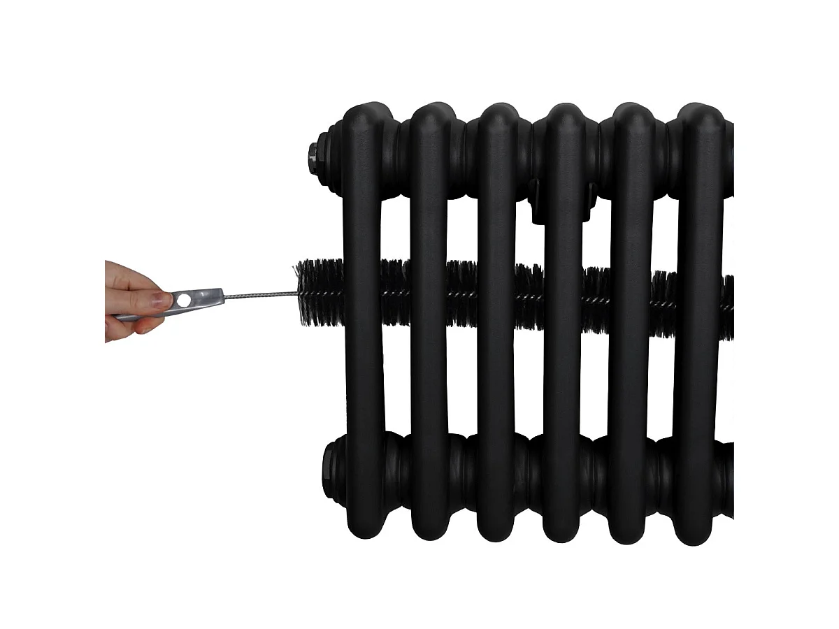 Tradycyjny grzejnik 3-kolumnowy - 1800 x 562 mm - czarny