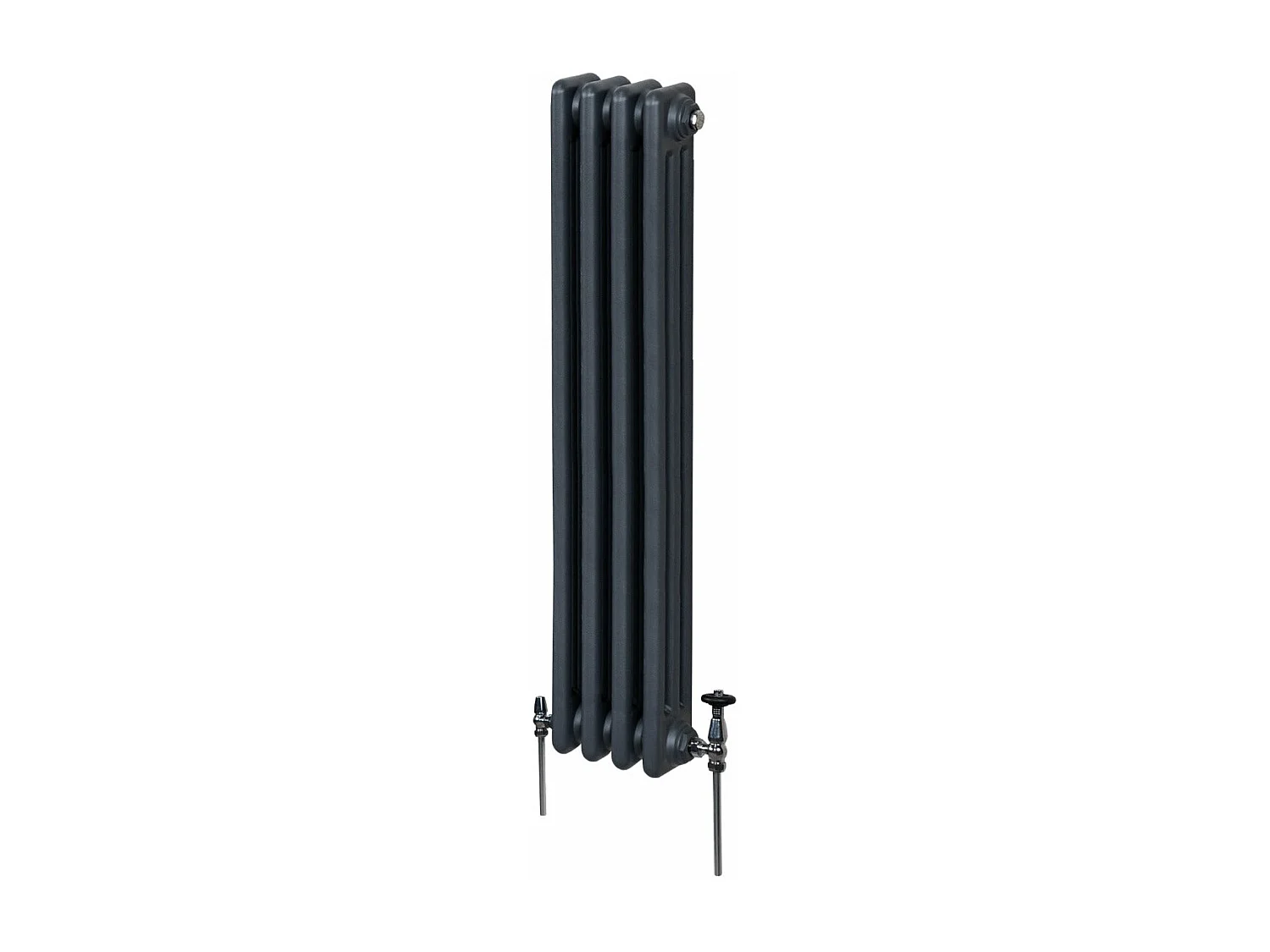 Radiateur Traditionnel à Triple Colonne – 1500 x 202 mm – Gris Anthracite