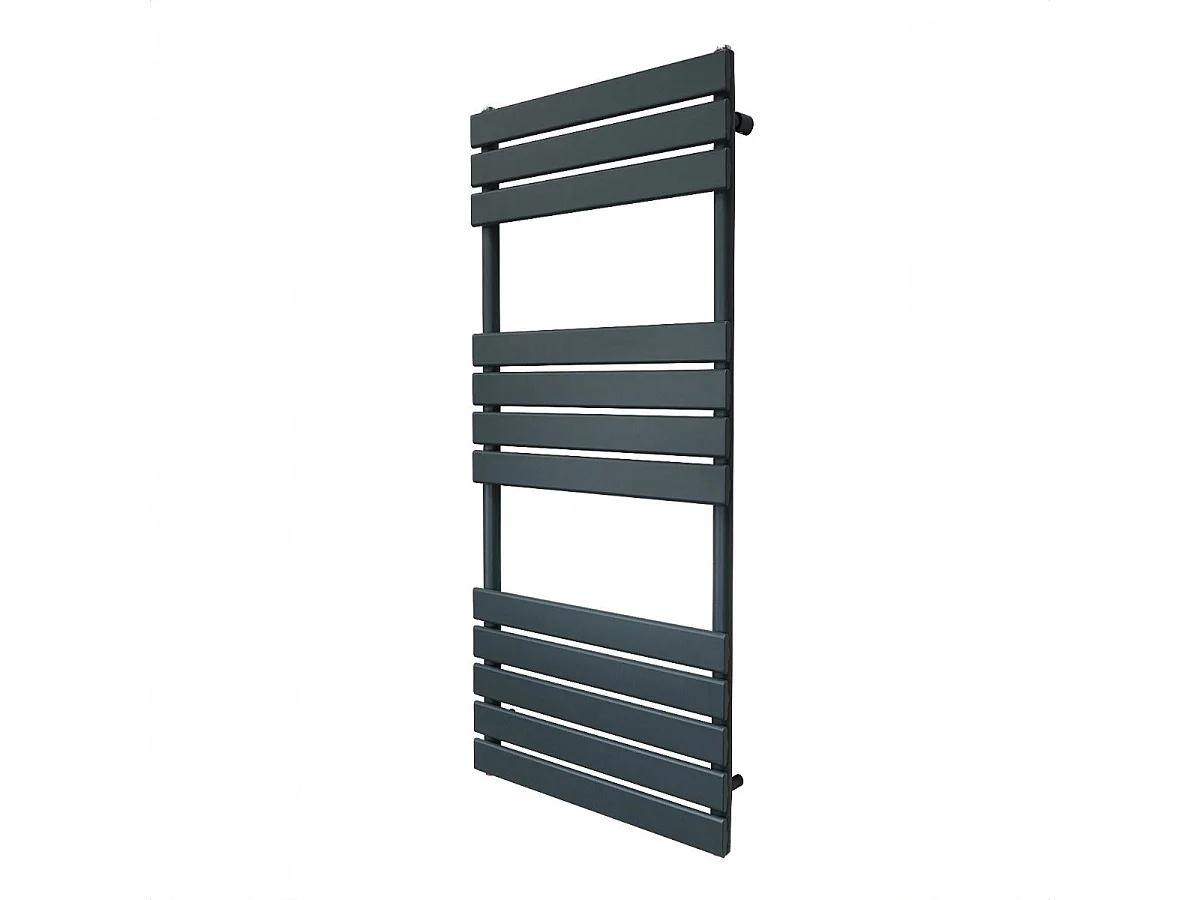 Radiateur Sèche-Serviettes à Panneau Plat – 1200mm x 500mm – Gris Anthracite
