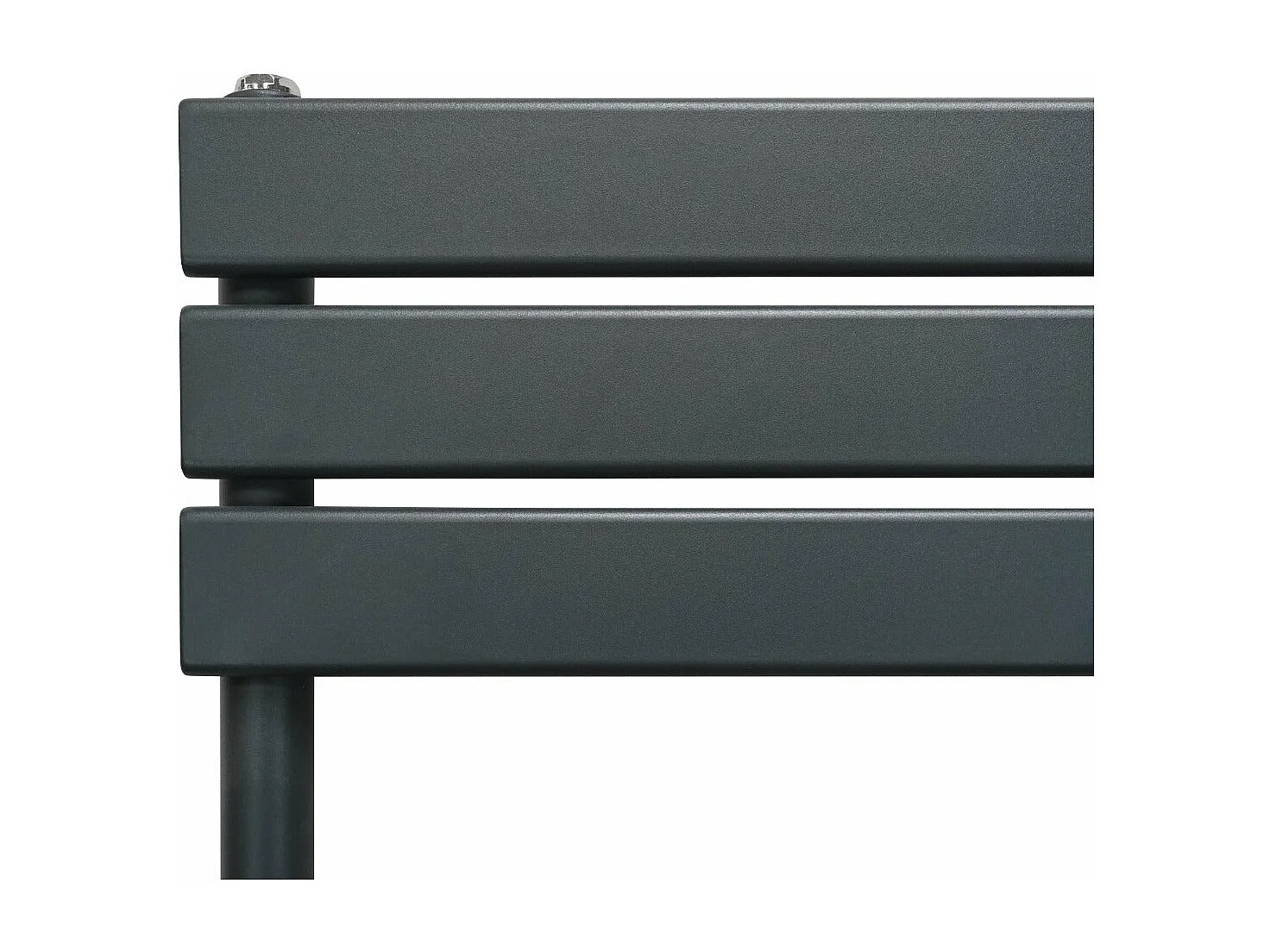 Radiateur Sèche-Serviettes à Panneau Plat – 1200mm x 500mm – Gris Anthracite