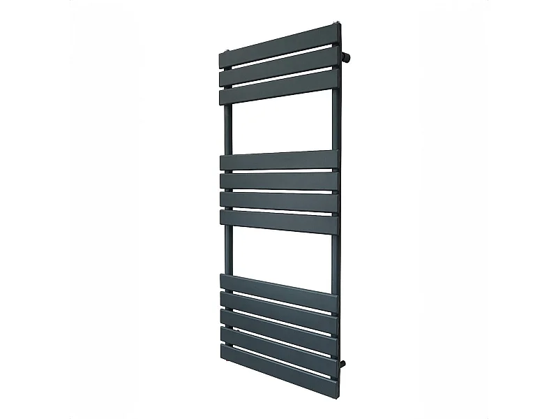Radiateur Sèche-Serviettes à Panneau Plat – 1200mm x 500mm – Gris Anthracite