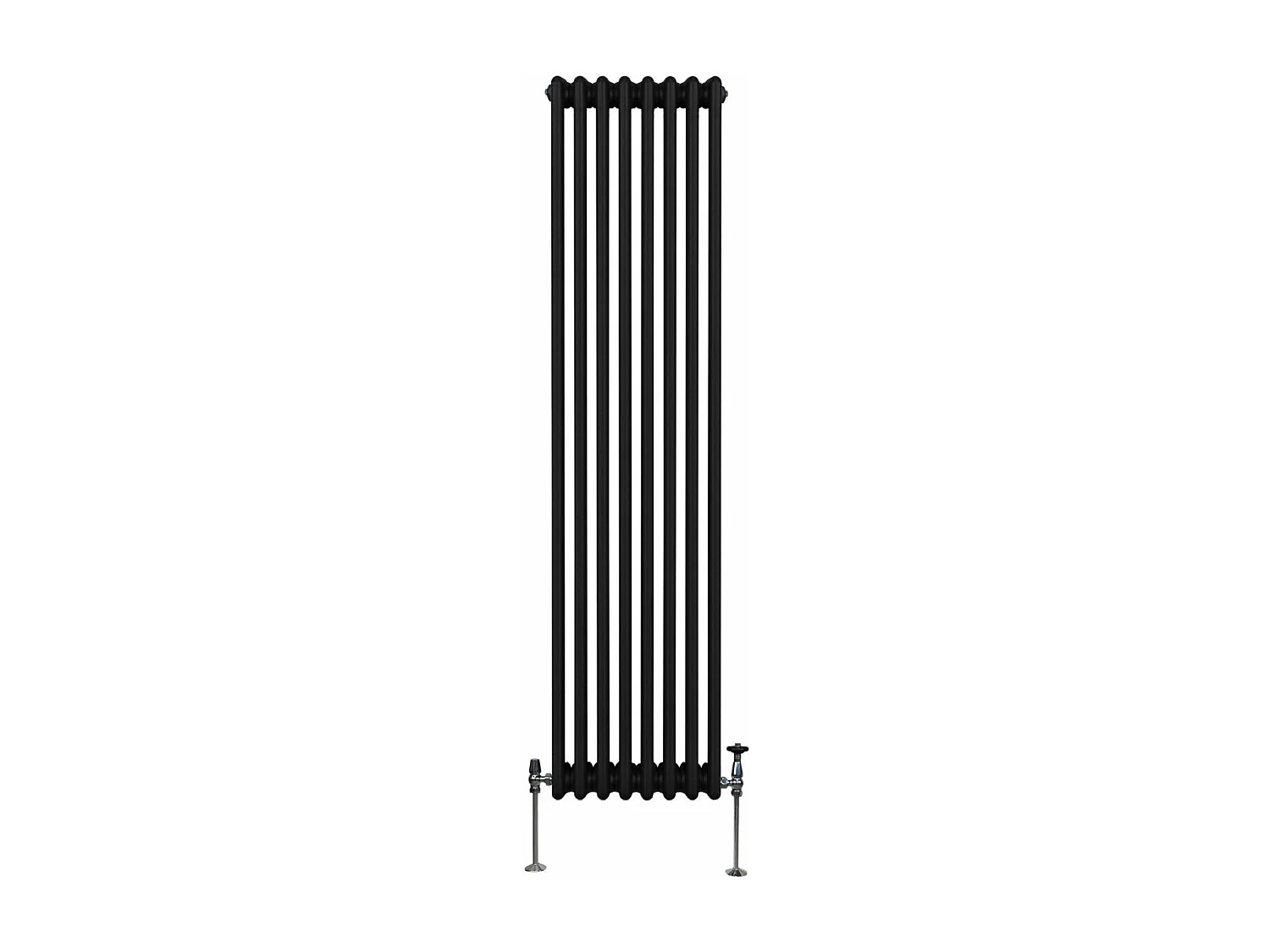 Radiador Tradicional 3 columnas Vertical Negro 180 x  38.2 cm