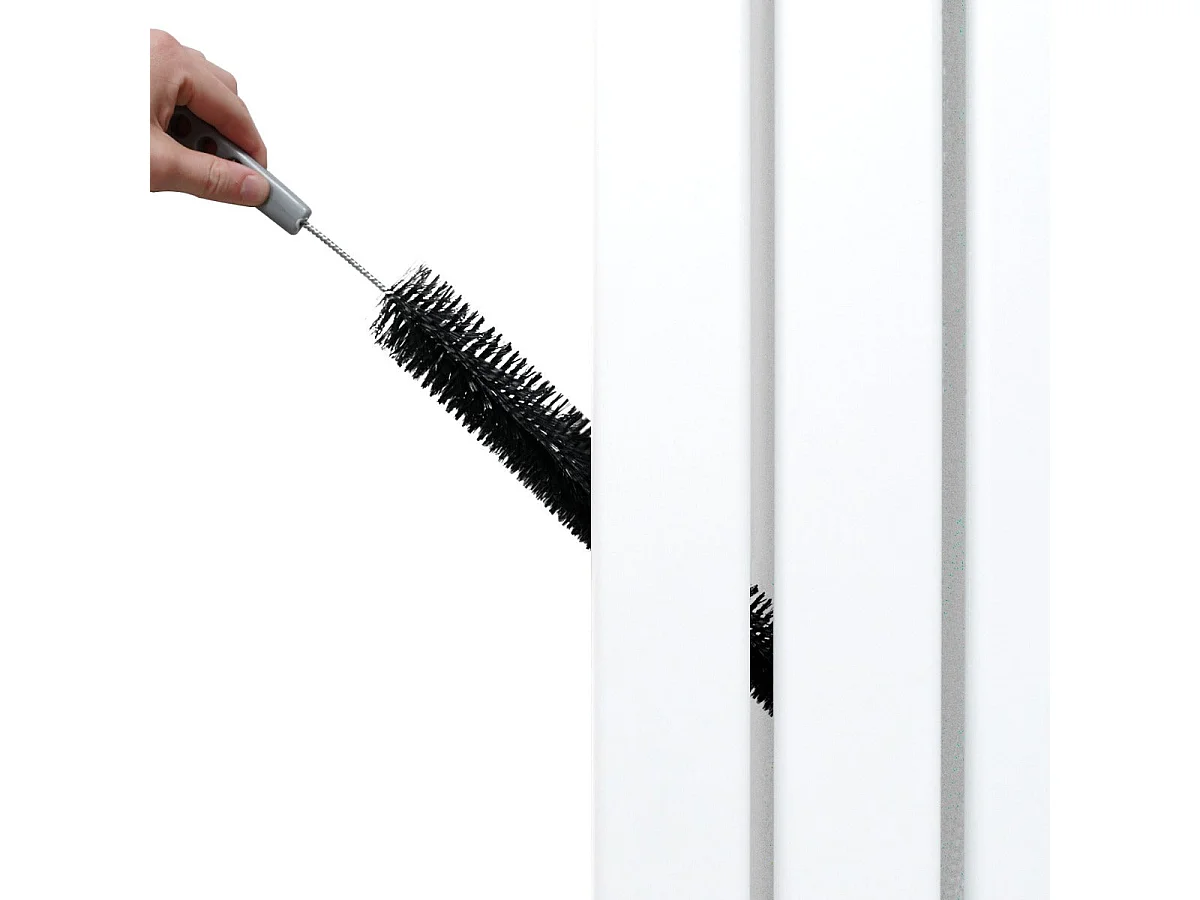 Flat Mirror Radiator - 1800mm x 565mm - White
