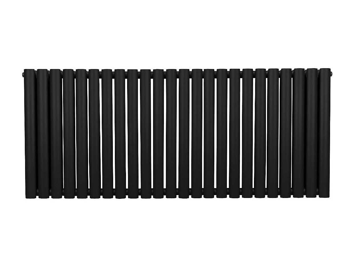 Oval Column Radiator – 600mm x 1440mm – Black