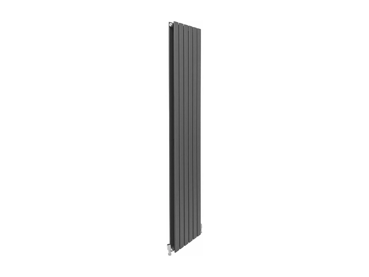 Radiateur Plat Gris Anthracite 180 cm x 42 cm