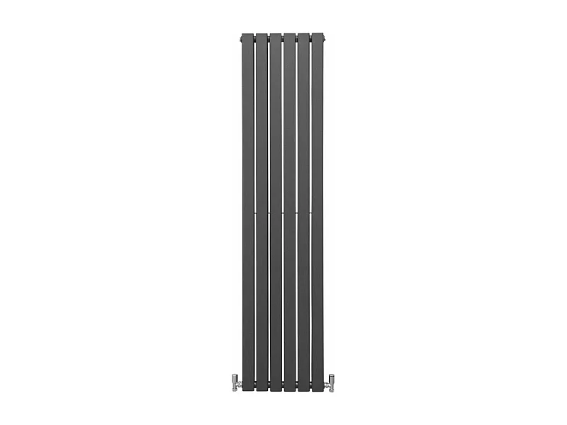 Radiadores de tela plana de design 1800x420mm cinza antracite