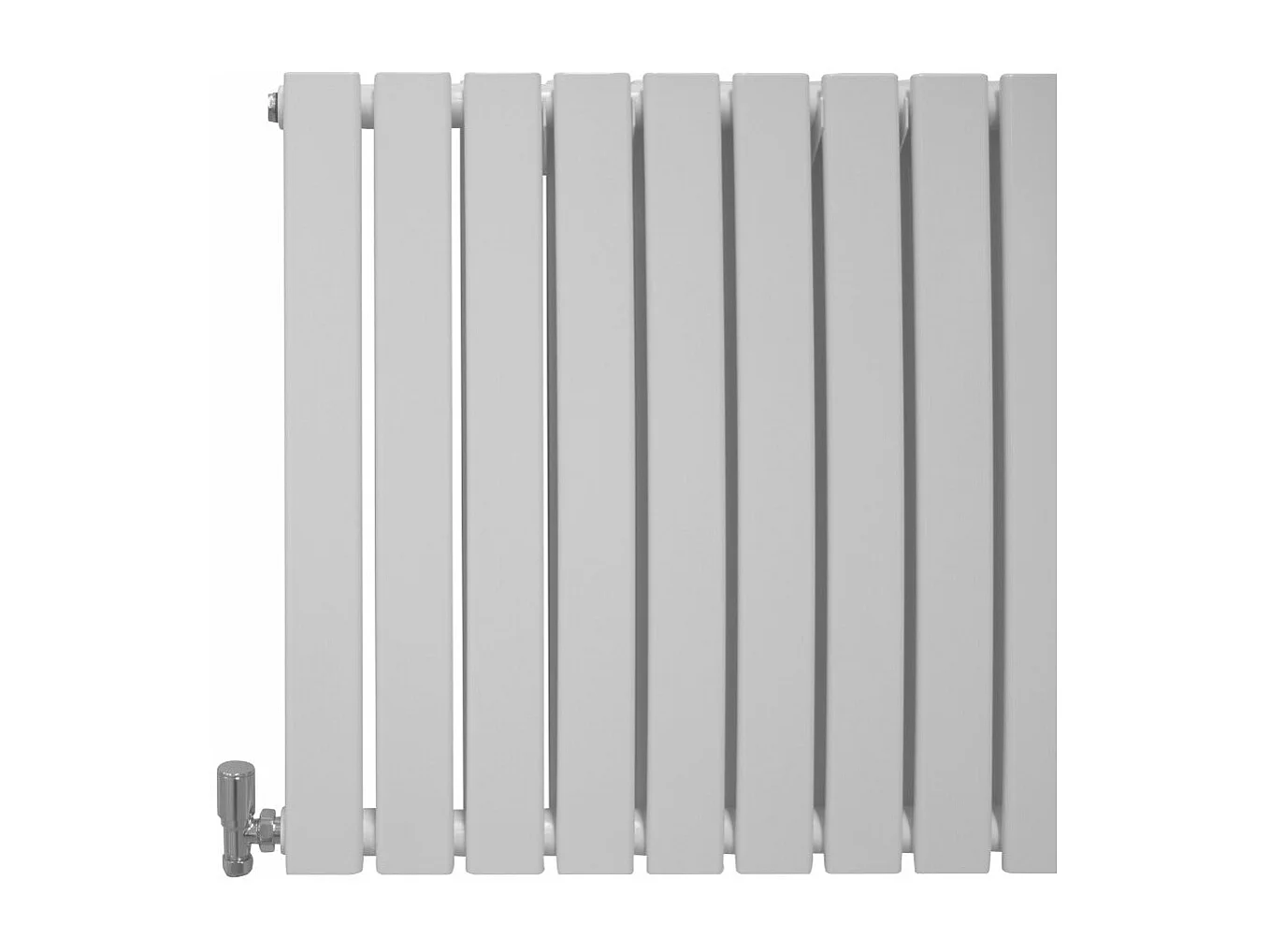 Radiadores Panel Plano Diseñador 600x1400mm Calefacción Central- Blancoo Brillante