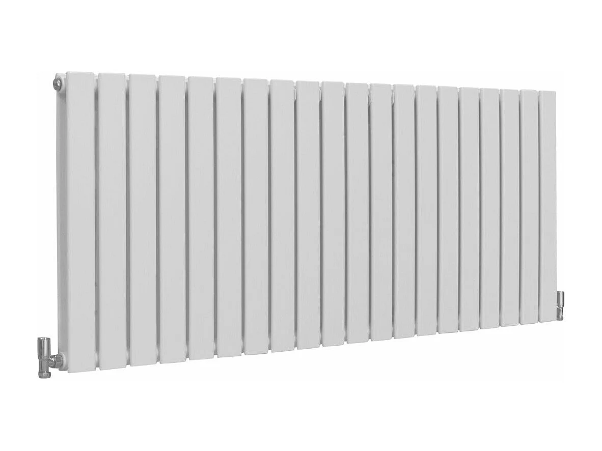 Radiateur Plat Blanc Brillant 60 cm x 140 cm