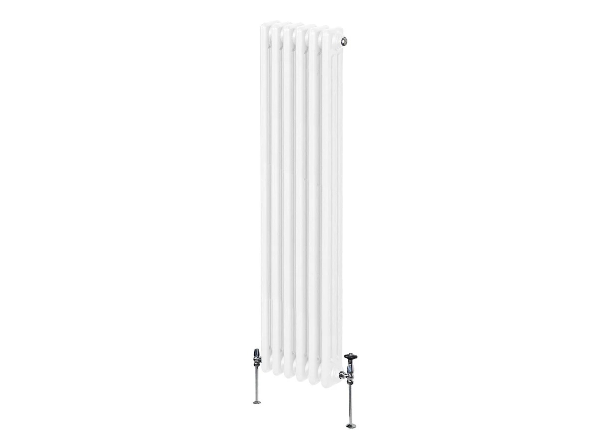 Tradiční třísloupový radiátor - 1500 x 292 mm - bílý