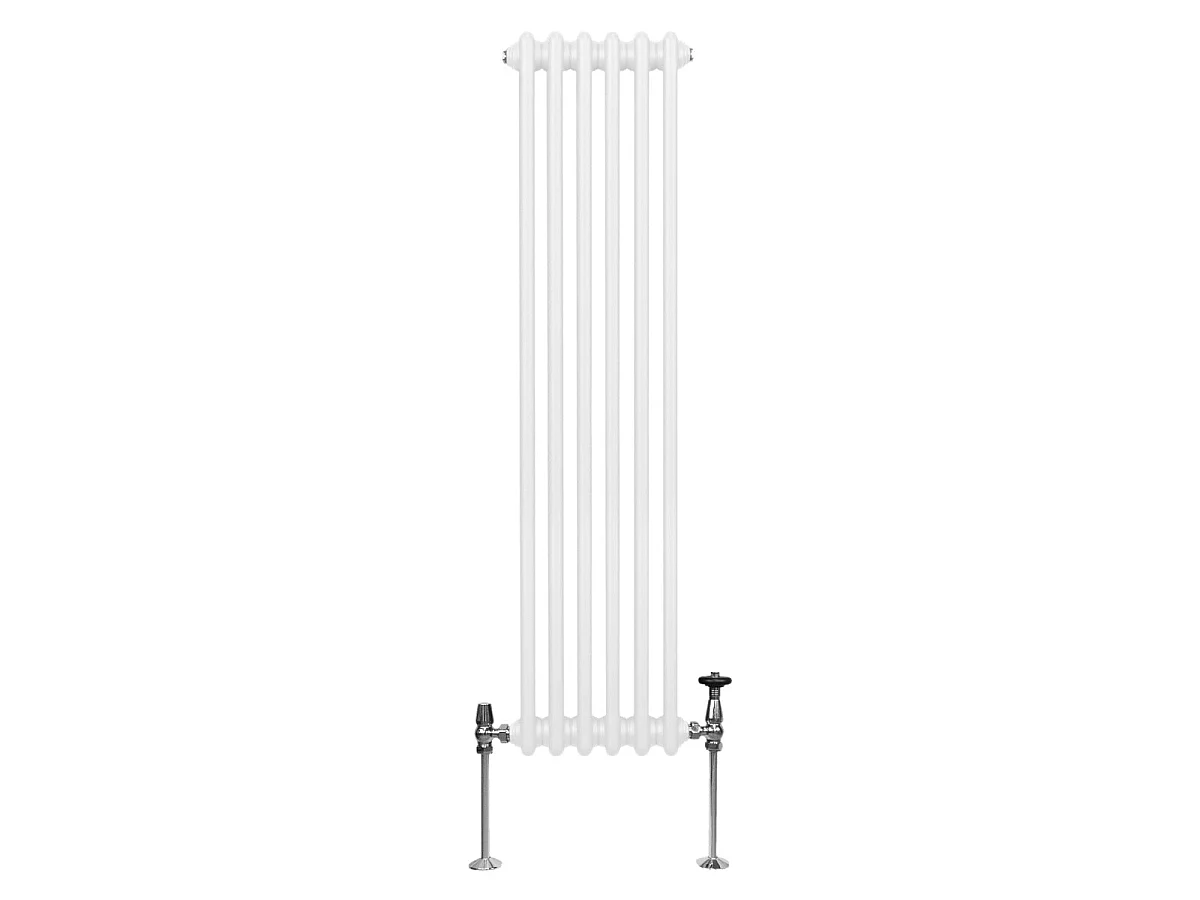 Tradiční třísloupový radiátor - 1500 x 292 mm - bílý