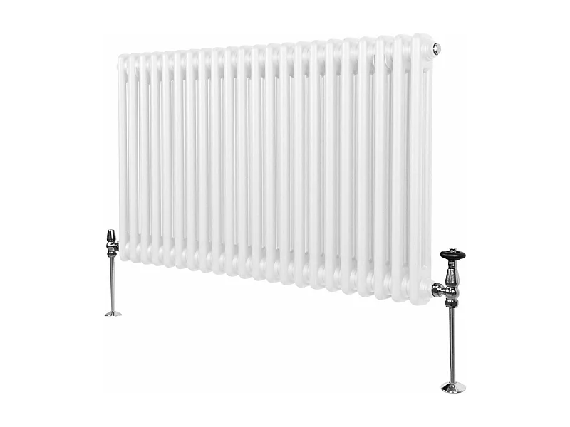 Radiateur Traditionnel à Double Colonne – 600 x 1012 mm – Blanc
