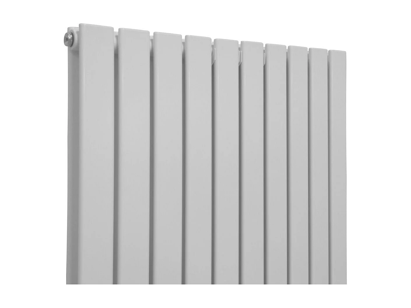 Radiadores de tela plana de design 1600x700mm Branco brilhante
