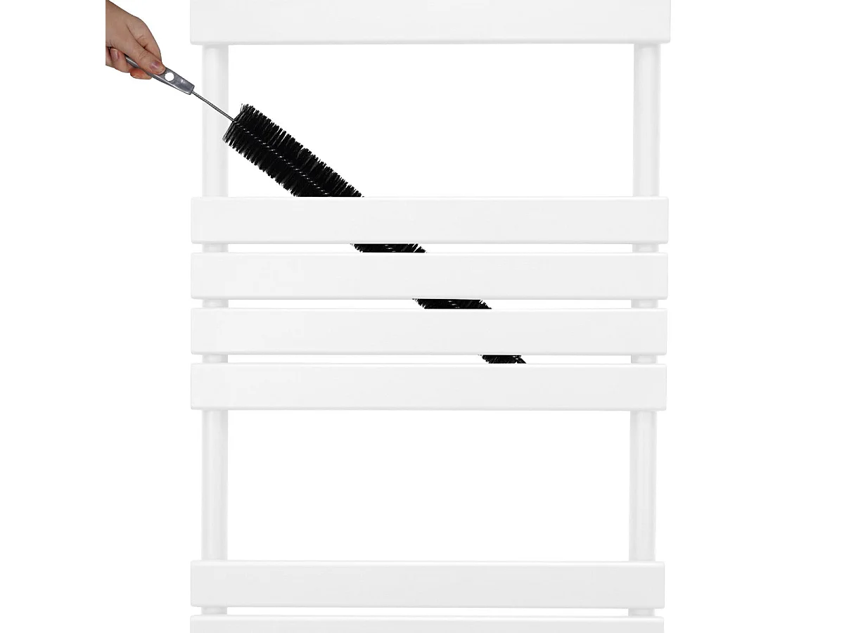 Grzejnik łazienkowy panelowy – 1200 mm x 450 mm – biały