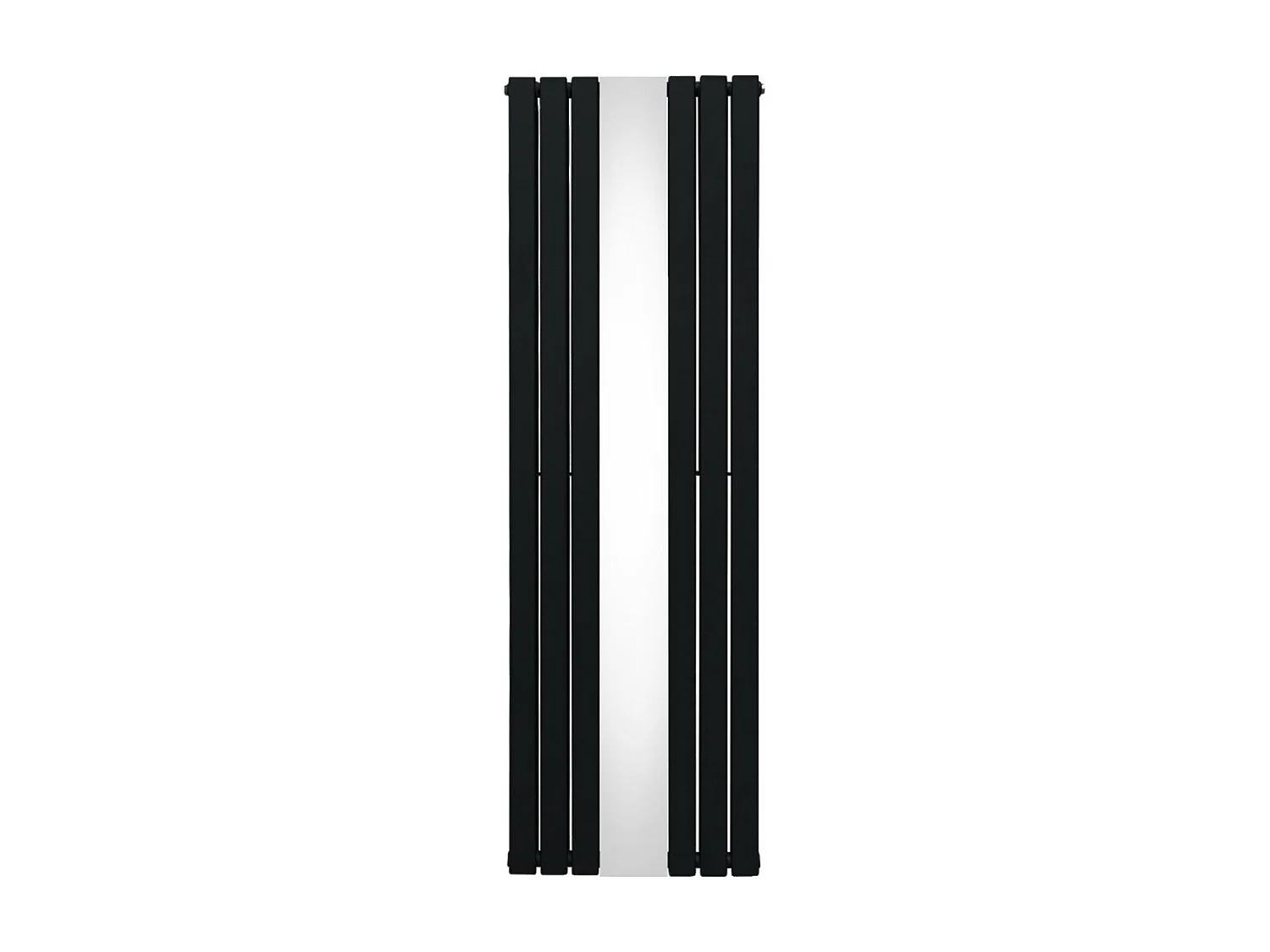 Radiador Plano con Espejo - 1800 mm x 565 mm - Negro