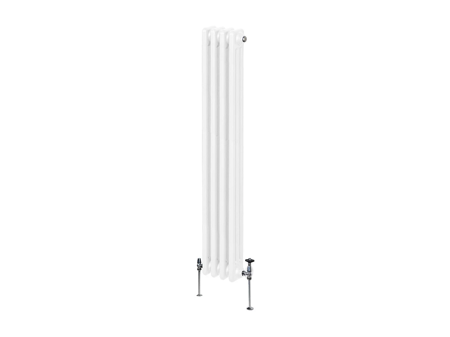Tradycyjny grzejnik 3-kolumnowy - 1500 x 202 mm - biały