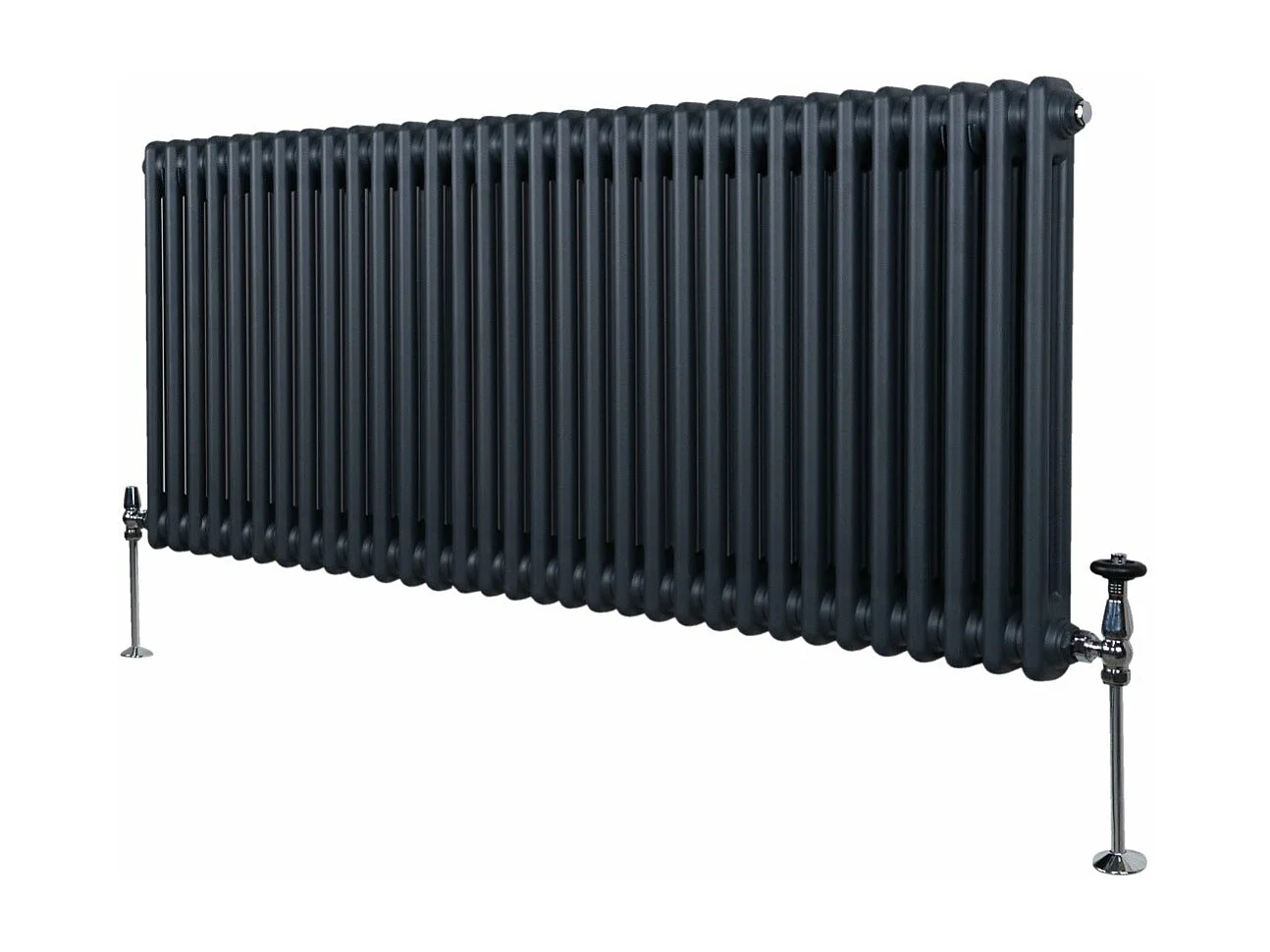 Radiador Tradicional 2 Columnas  Horizontal Gris Antracita 600x1462mm