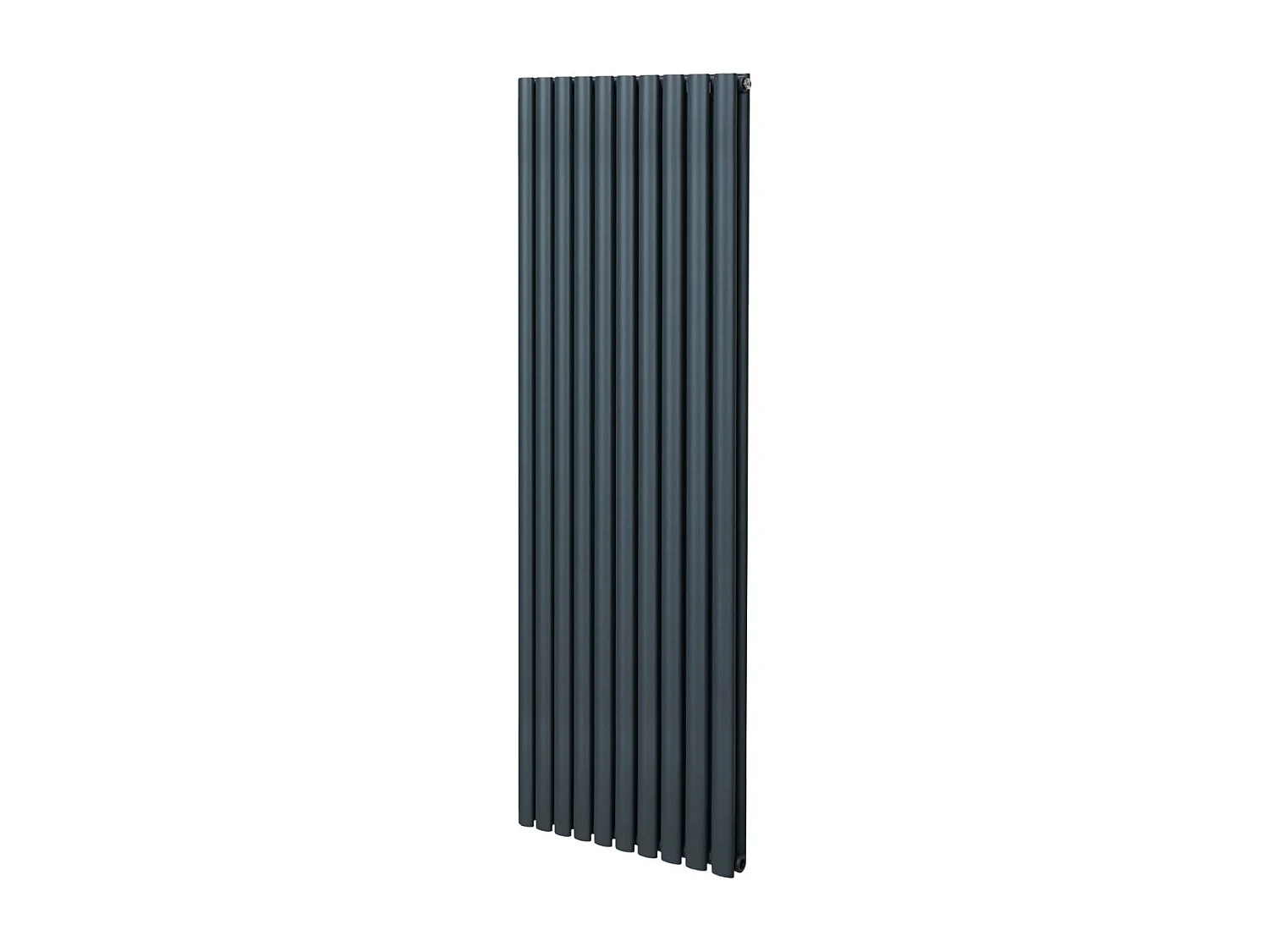 Grzejnik kolumnowy owalny – 1800 mm x 600 mm – antracytowo-szary