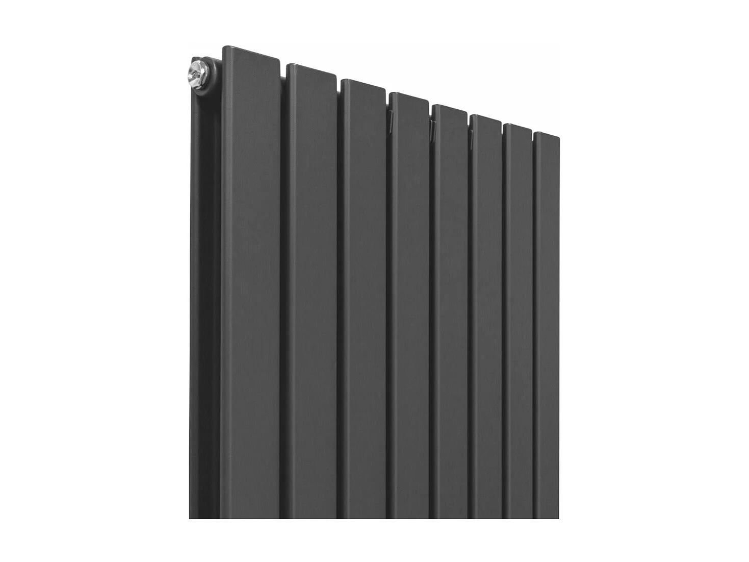 Radiadores Panel Plano Diseñador 1600x560mm Calefacción Central- Gris Antracita