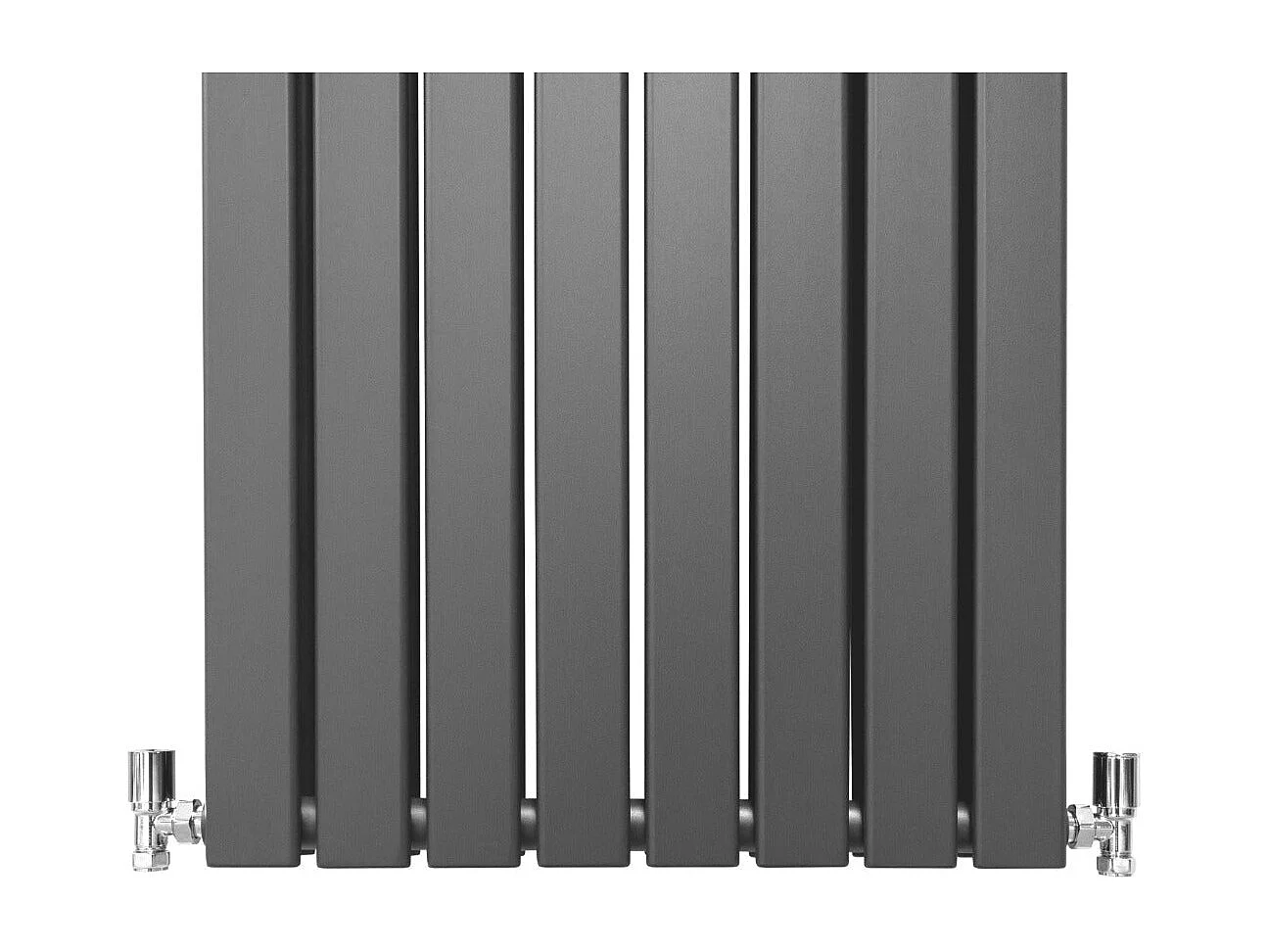 Radiadores Panel Plano Diseñador 1600x560mm Calefacción Central- Gris Antracita