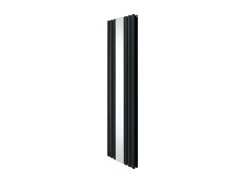 Radiateur à Colonne Ovale avec Miroir - 1800mm x 500mm – Gris Anthracite