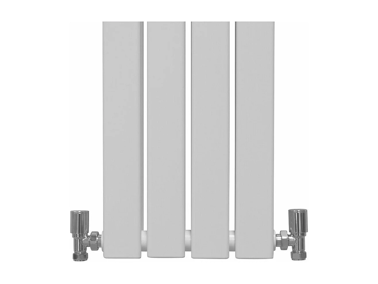 Radiadores Panel Plano Diseñador 1600x280mm Calefacción Central- Blancoo Brillante