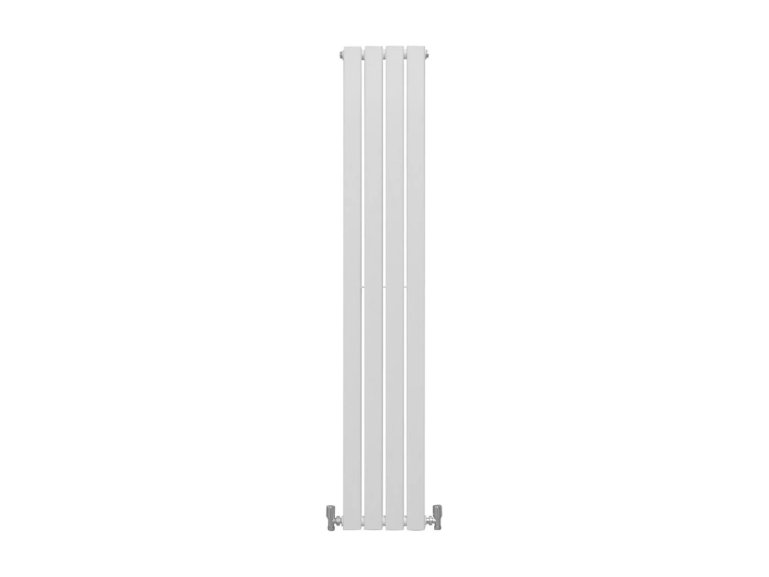 Radiateur Plat Blanc Brillant 160 cm x 28 cm