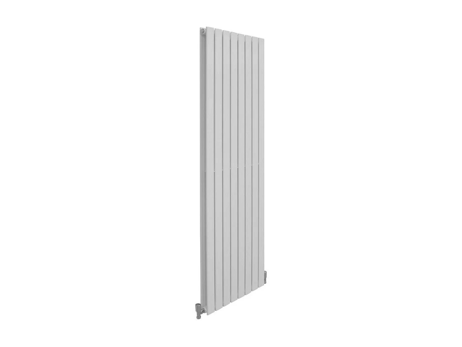 Grzejniki panelowe designerskie, połyskujące, białe, 1600 mm x 560 mm