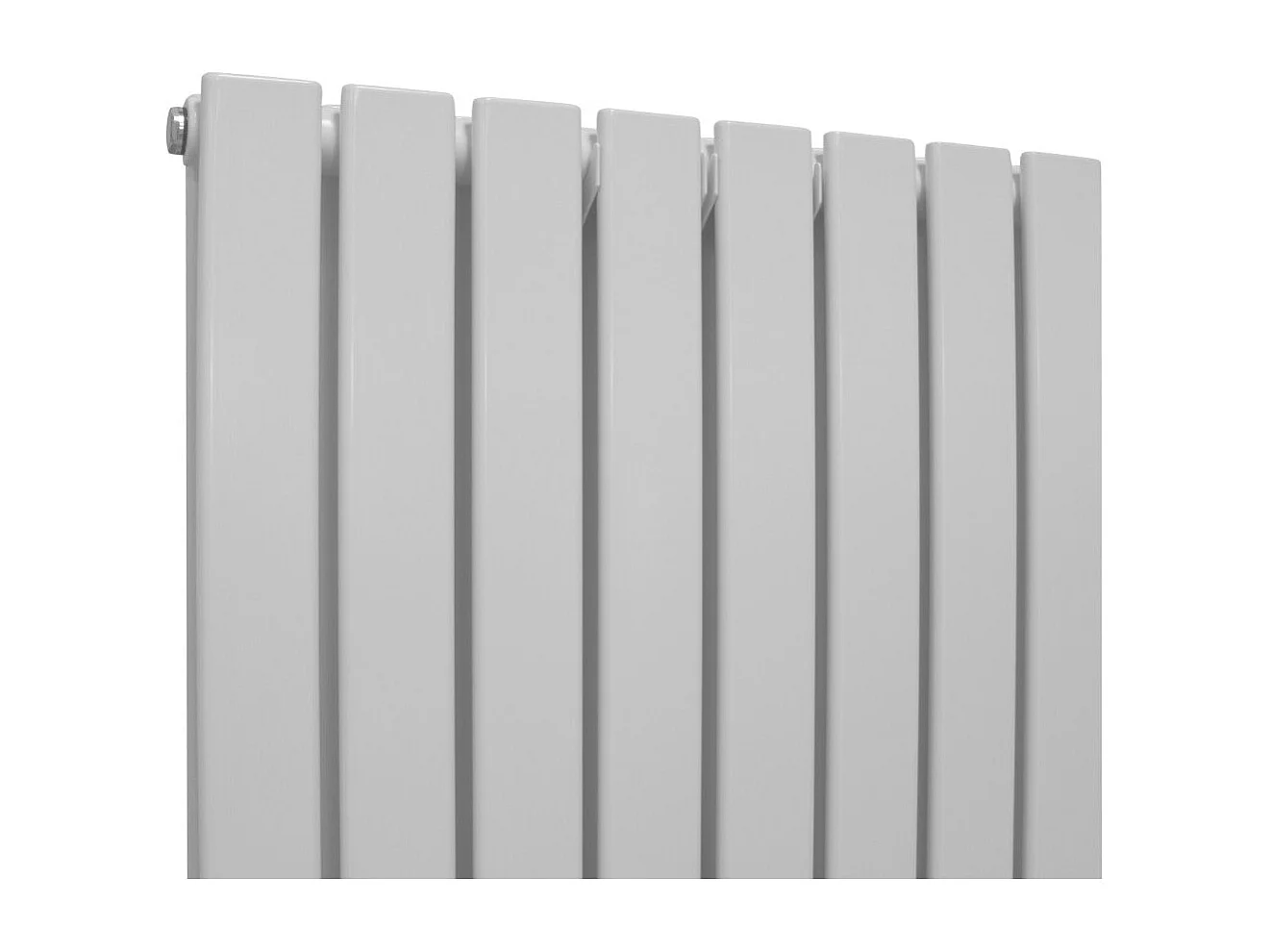 Grzejniki panelowe designerskie, połyskujące, białe, 1600 mm x 560 mm