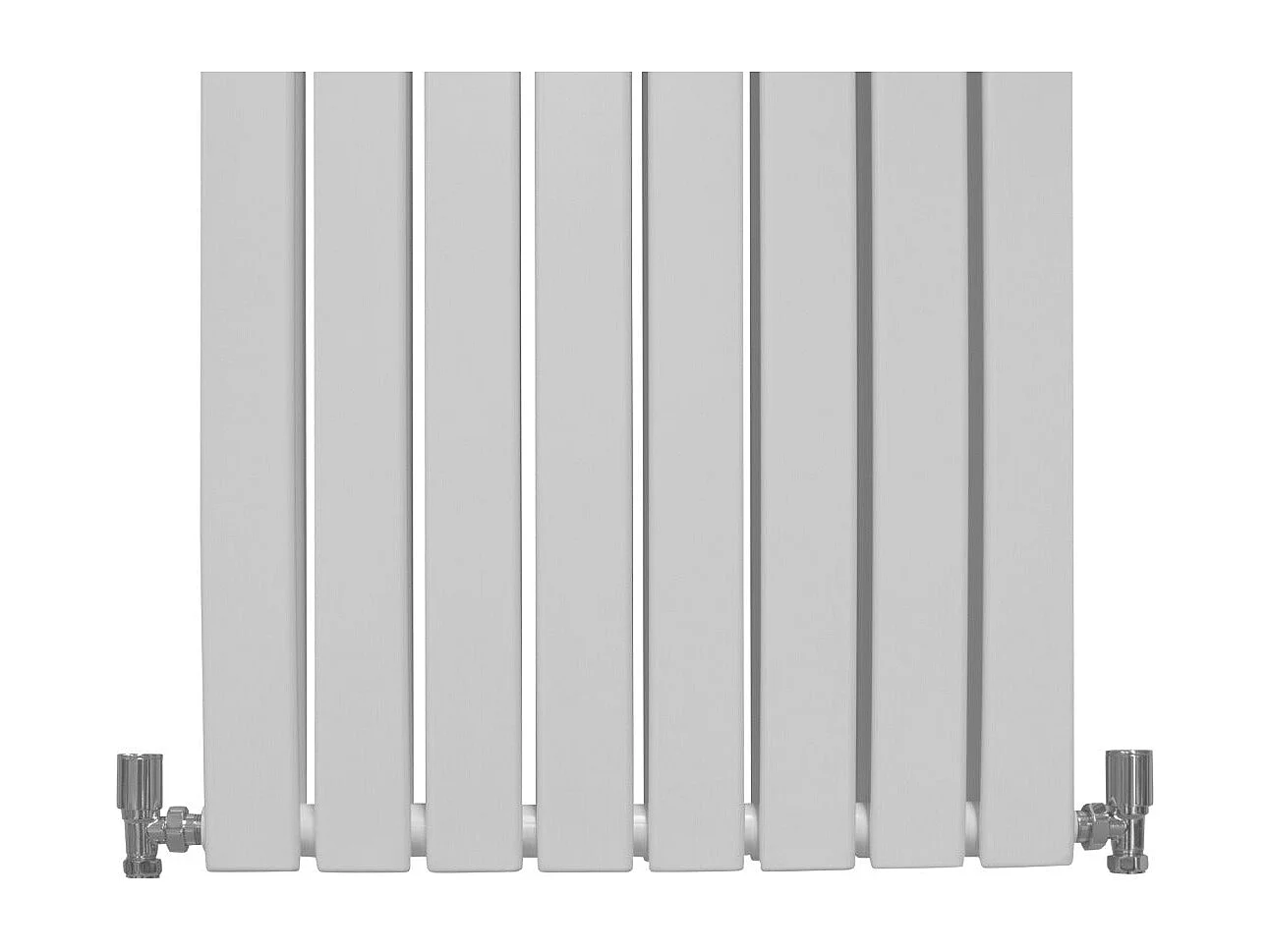 Grzejniki panelowe designerskie, połyskujące, białe, 1600 mm x 560 mm