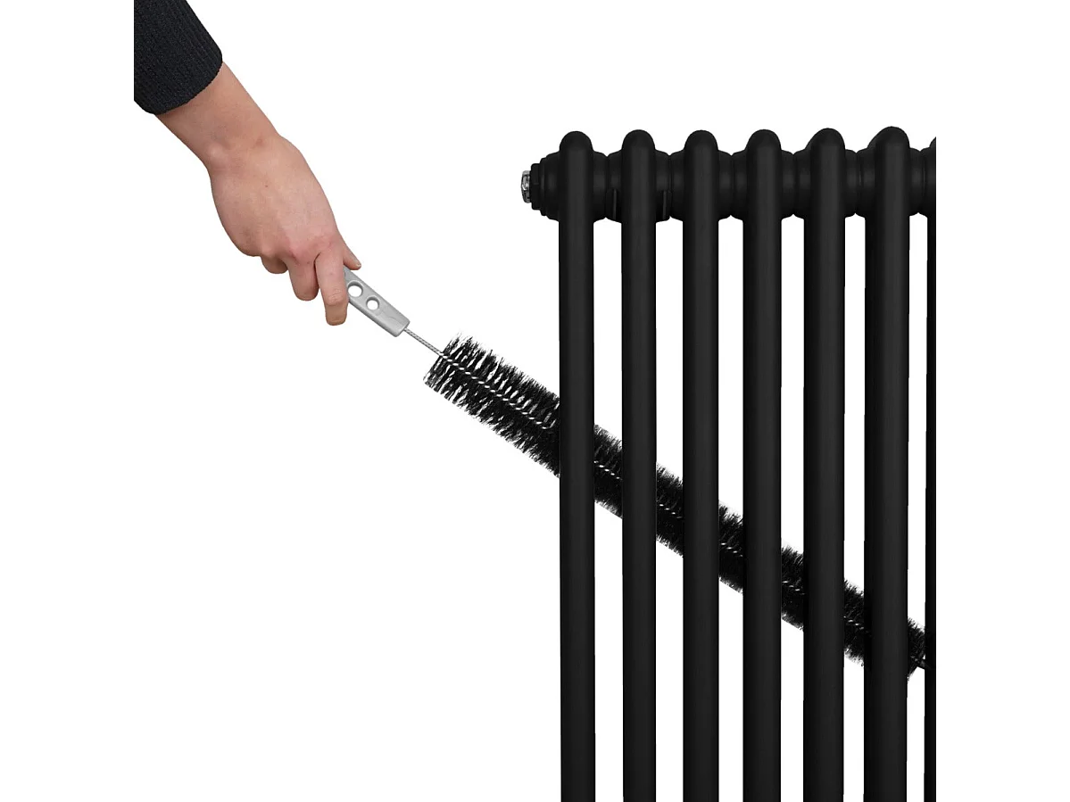 Radiador Tradicional 2 columnas Vertical Negro 180 x47.2cm