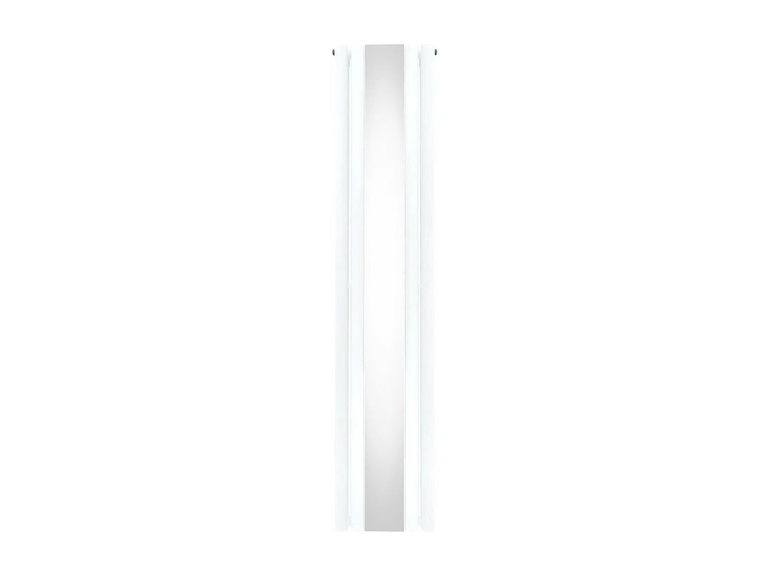 Radiatore Pannelli Ovali a Specchio - 1800 mm x 380 mm - Bianco