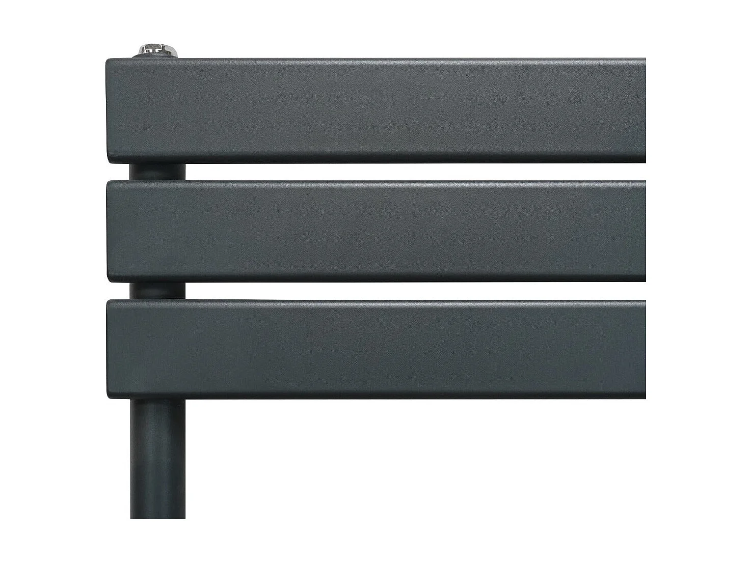 Radiateur Sèche-Serviettes à Panneau Plat – 1200mm x 600mm – Gris Anthracite