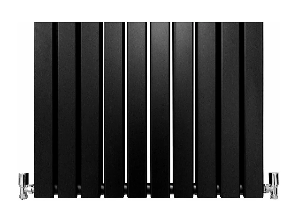 Radiateur Plat Noir Mat 160 cm x 70 cm