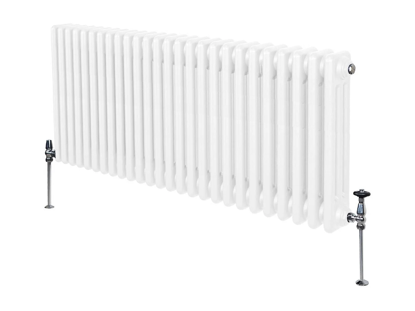Radiatore Termosifone a 3 colonne - 600 x 1192mm - Bianco