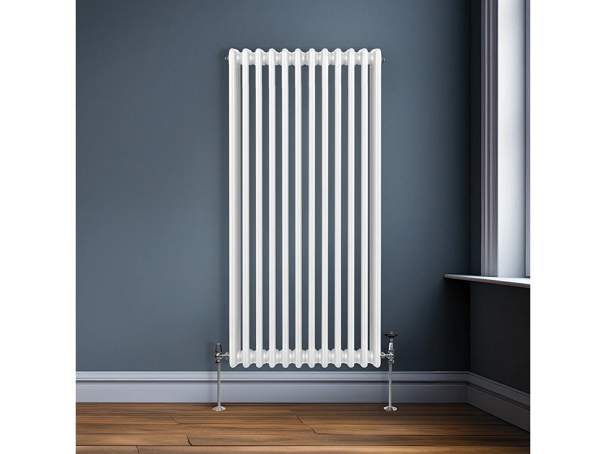 Radiador Tradicional 3 columnas Vertical Blancoo 150 x 56.2cm