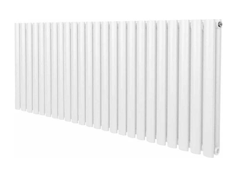 Radiador De Columna Ovalada Horizontal Blancoo 60cm x 144cm