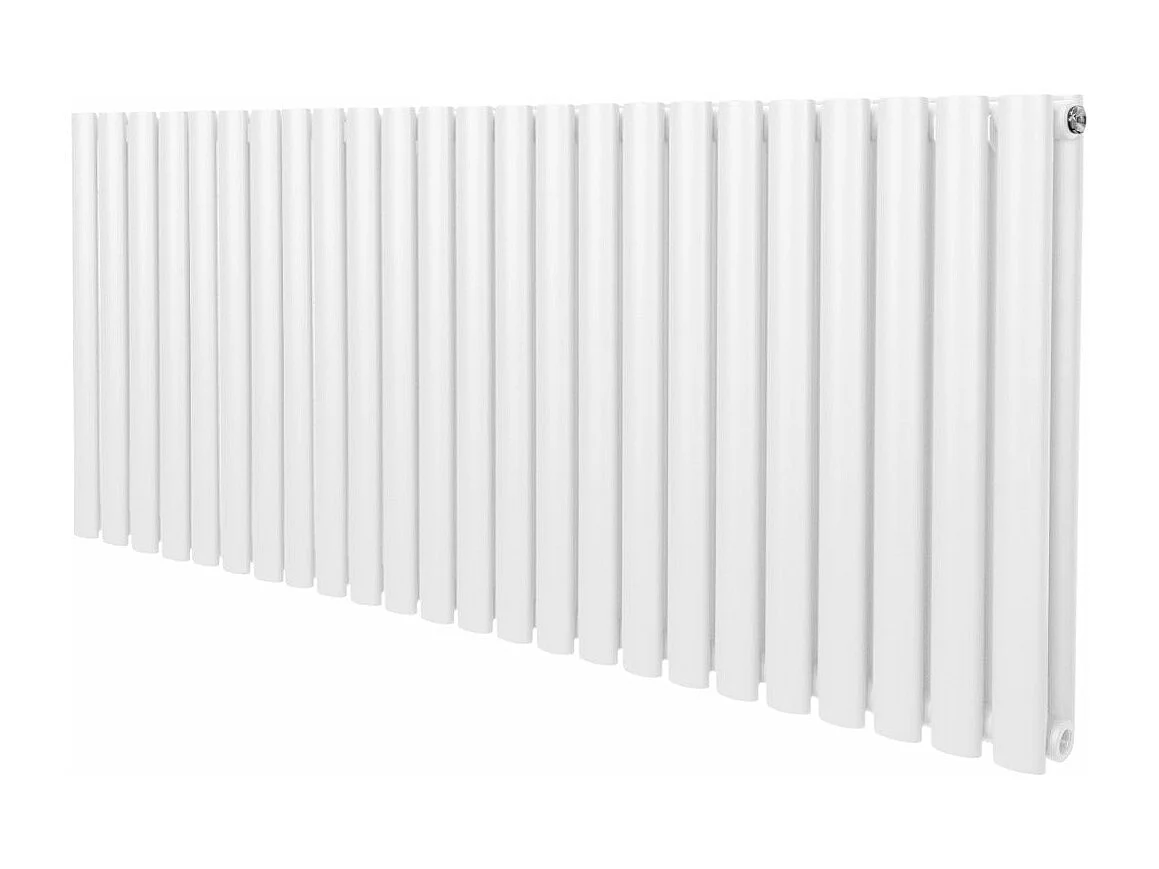 Radiador De Columna Ovalada Horizontal Blancoo 60cm x 144cm