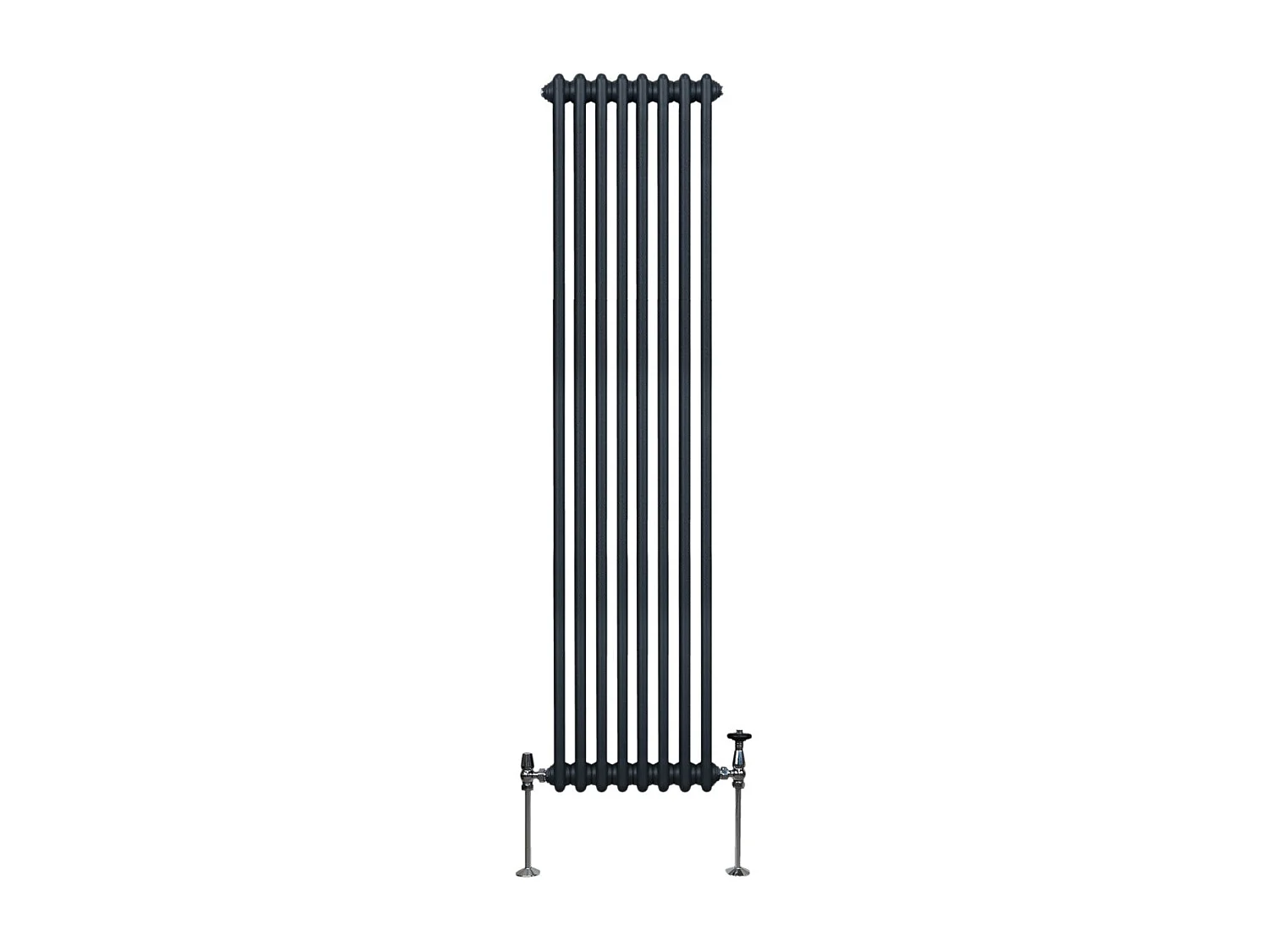 Radiatore Termosifone a 2 colonne - 1800 x 382mm - Grigio antracite