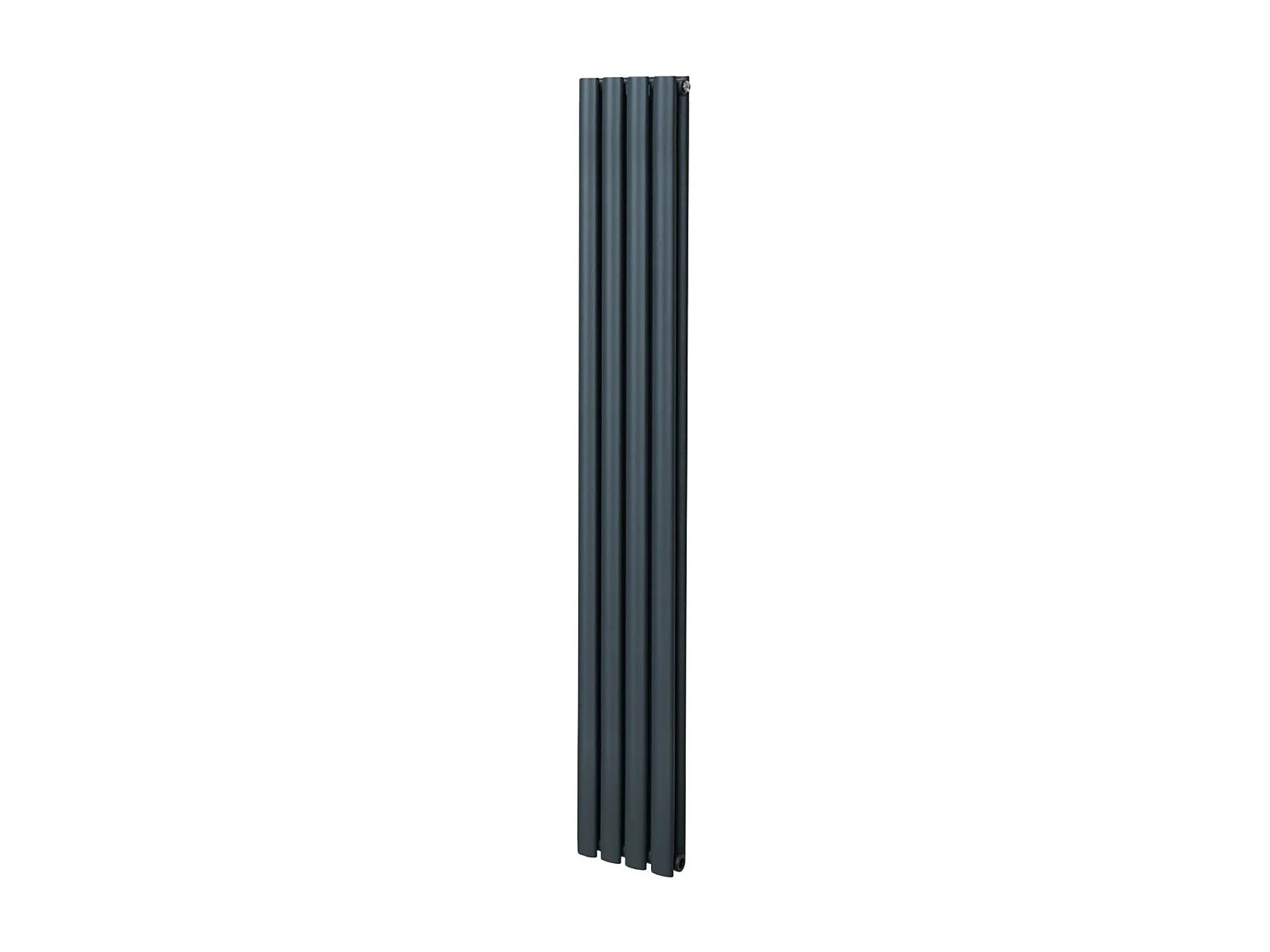 Grzejnik kolumnowy owalny – 1800 mm x 240 mm – antracytowo-szary