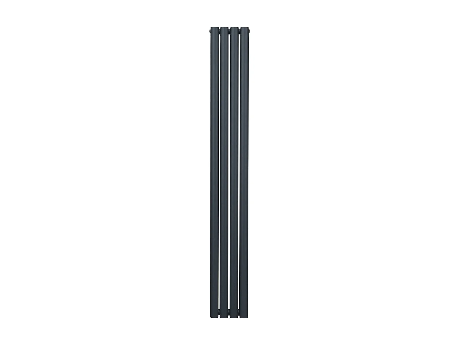 Grzejnik kolumnowy owalny – 1800 mm x 240 mm – antracytowo-szary