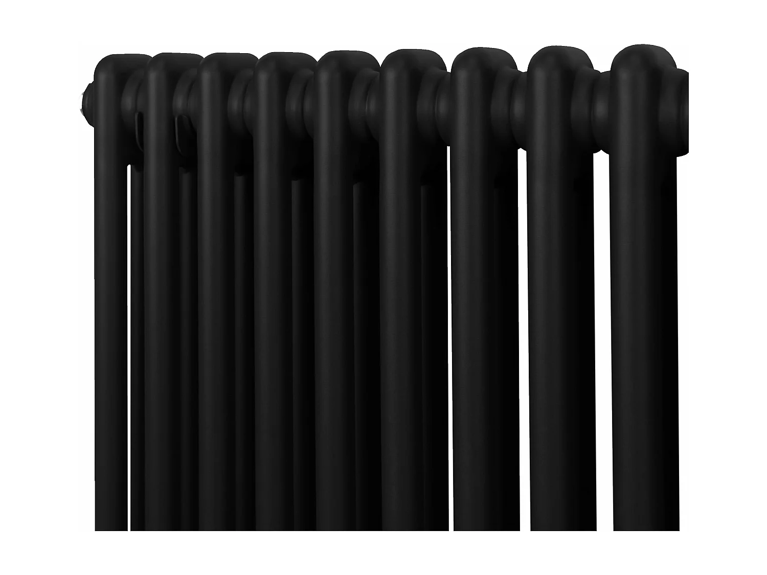 Radiatore Termosifone a 2 colonne - 600 x 1012mm - Nero