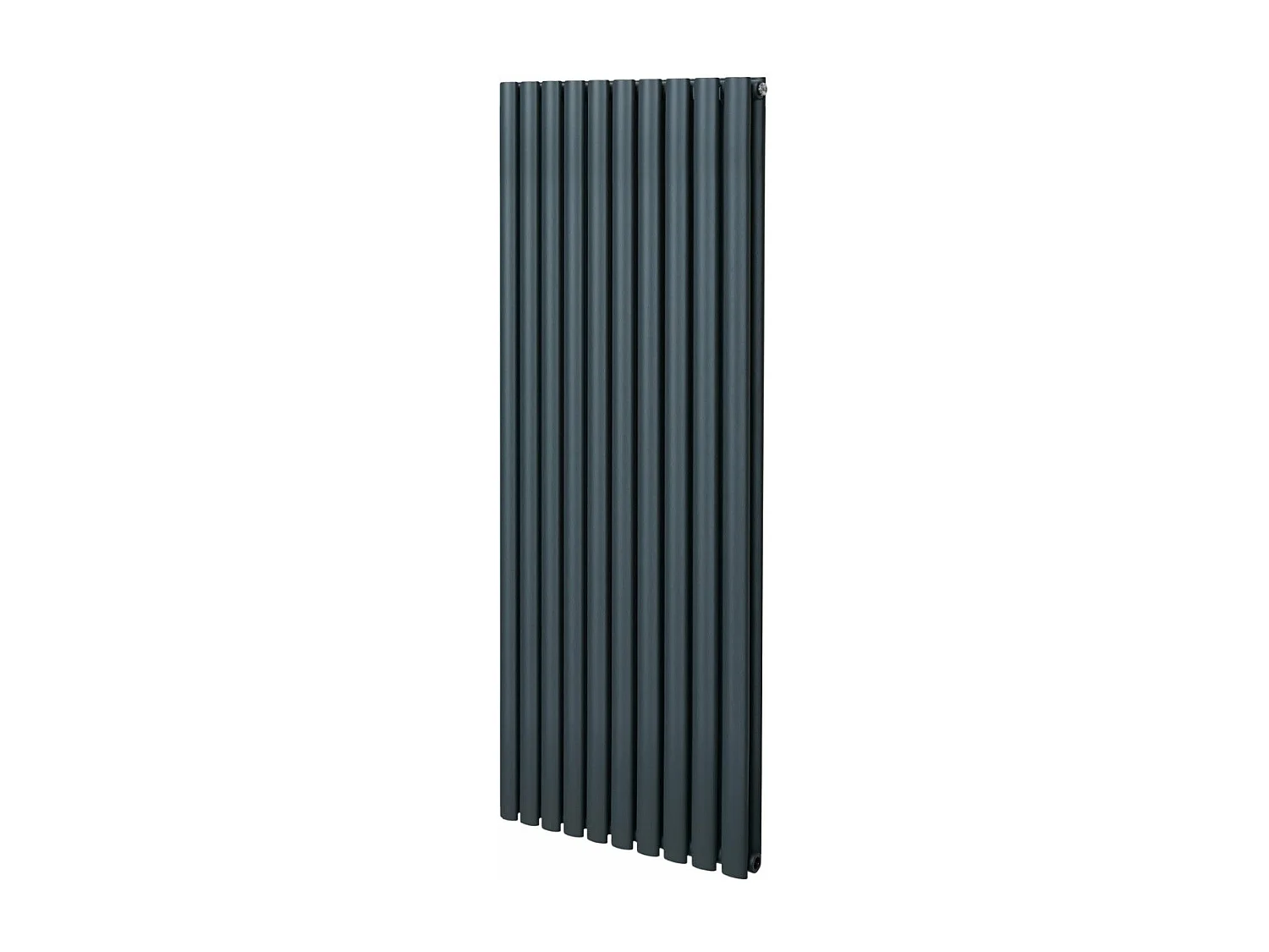 Radiador De Columna Ovalada Vertical Gris Antracita 160cm x 60cm