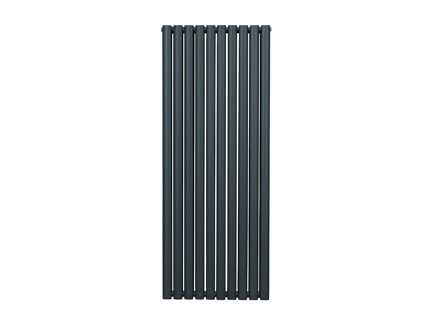 Radiador De Columna Ovalada Vertical Gris Antracita 160cm x 60cm